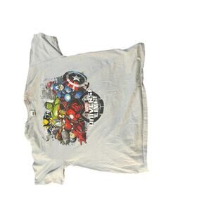 Marvel Universe LIVE! Tour T-Shirt Size Large Avengers Spider-Man Wolverine Feld